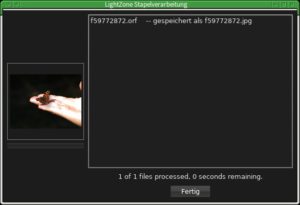Abbildung 4: Bei Bedarf tauschen Sie Rezepte zum Bearbeiten zwischen Bildern aus und wenden diese direkt an. Dabei entstehen automatisch neue Bitmap-Bilder.
