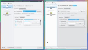 Abbildung 6: Die augenfälligste Änderung von KDE 5, den neuen Standard-Stil Breeze, dürfen Sie durch den immer noch mitgelieferten alten Oxygen-Stil ersetzen.