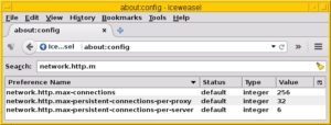 Abbildung 7: Je mehr Verbindungen Firefox beim Pipelining offenhält, desto besser nutzt er die Datenverbindung aus.