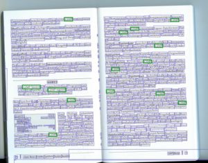 Abb. 3: Ein mittels Hocr2pdf erzeugtes Sandwich-PDF.