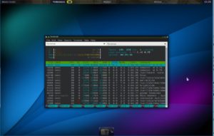 Abbildung 3: Trotz der bunten Mischung aus Komponenten unterschiedlicher Desktop-Umgebungen hält sich der Speicherverbrauch in Grenzen.