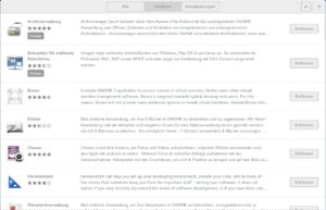 Abbildung 5: Gnome-Software setzt mithilfe von PackageKit auf die Paketverwaltung von Fedora auf und erlaubt das Installieren von Software per Mausklick.