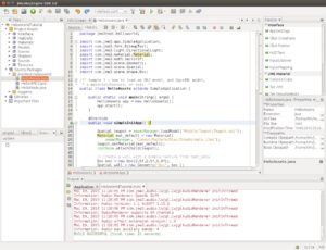 Abbildung 8: Ein leicht erweitertes NetBeans stellt die Entwicklungsumgebung der jMonkeyEngine.
