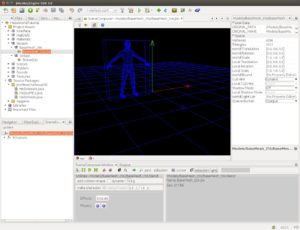 Abbildung 9: Im jMonkeyEngine SDK ordnen Sie im rudimentären Scene-Composer die 3D-Objekte an. Die Eigenschaften des ausgewählten Objekts erscheinen in einer Tabelle auf der rechten Seite.