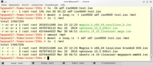 Abbildung 1: Hybride ISO-/UDF-Images können Sie unter Linux nach beiden Standards einbinden, was sich u. a. auf die Länge der Dateinamen auswirken kann.