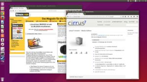 Abbildung 3: Cirrus7 installiert auf den angebotenen Rechnern wie dem Nimbini ab Werk Ubuntu oder auf Wunsch auch andere Linux-Distributionen.
