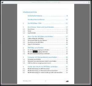 Abbildung 5: MuPDF tanzt aus der Reihe: Das Programm lässt viele Funktionen der anderen Werkzeuge missen, ist dafür aber sehr schnell und eignet sich somit für alte Hardware oder besonders große PDF-Dateien.