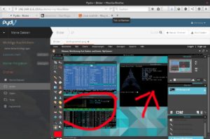 Abbildung 6: Die integrierte Bildbearbeitung greift auf den Onlinedienst Pixlr zurück und benötigt das Flash-Browserplugin.