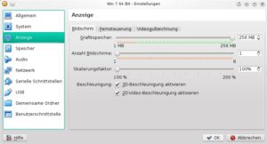 Abbildung 2: In den Einstellungen des Gastes legen Sie detailliert das spätere Verhalten und die Hardware-Umgebung der virtuellen Maschine fest.