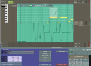 Abbildung 5: Im Midi-Editor von Tracktion 6 zeichnen Sie Kurven zum Automatisieren selbst für einzelne Noten.
