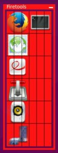 Abbildung 1: Ein Klick auf das jeweilige Icon genügt, um das Programm mit Firejail in einer sicheren Sandbox zu starten.