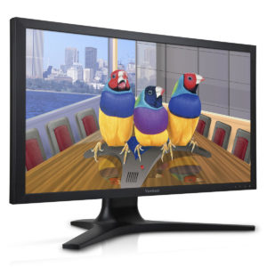 Abbildung 1: Mit 27 Zoll, einer Auflösung von 3840 x 2160 Pixeln und einer kalibrierten Farbdarstellung gehört der ViewSonic VP2780-4K in die Oberklasse.