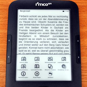 Abbildung 5: Das Menü des ImCoSys ImcoB6TW.