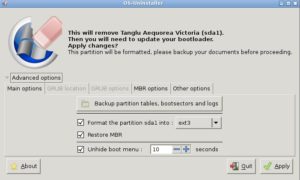 Abbildung 7: Mit dem OS Deinstaller entfernen Sie nicht mehr benötigte Windows- und Linux-Instanzen.