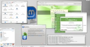 Abbildung 8: Neben KDE Software Compilation 4.14.2 ist unter anderem LibreOffice in Version 4.4.3.2 vorinstalliert.