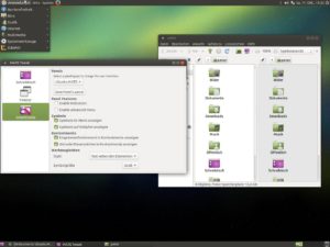 Abbildung 2: Klassisches Startmenü, zweispaltiger Dateimanager: In den Grundzügen sieht der Mate-Desktop aus wie Gnome 2. Das <code srcset=