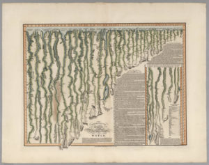 Abbildung 4: Ein aus dem Jahre 1817 stammender Längenvergleich großer Flüsse. Abdruck mit freundlicher Genehmigung von David Rumsey, Cartography Associates, San Francisco [5].