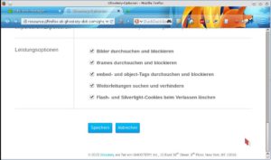 Abbildung 4: Mit dem Firefox-Addon Ghostery löschen Sie auch Cookies von Plugins wie Silverlight und Flash.