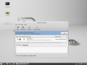 Der Update-Manager bietet jetzt auch an, einen schnelleren Server zu nutzen.