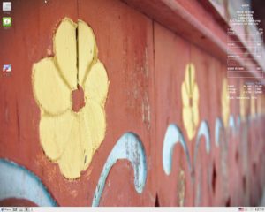 Abbildung 2: Optisch einfach, jedoch funktionell: der Desktop von AntiX Linux.