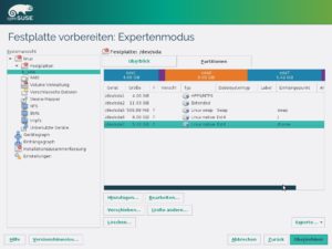 Abbildung 3: Auf älteren PCs mit MBR-Partitionstabelle gibt es oft eine primäre Windows- und drei logische Linux-Partitionen.
