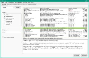 Abbildung 6: Die Softwareverwaltung (hier: YaST unter OpenSuse) bündelt alle verfügbaren Programme für die Distribution und erlaubt die bequeme und einheitliche Installation.