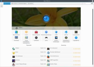 Abbildung 7: Auch Muon Discover ist eine Softwareverwaltung (von Kubuntu), sie funktioniert aber eher wie der App Store von OS X.