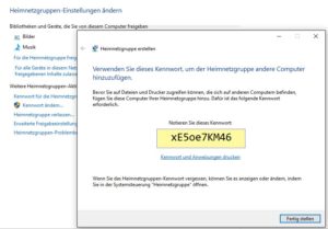 Abbildung 8: Heimnetzgruppen: Die sind praktisch in reinen Windows-Netzwerken, aber ungeeignet, wenn auch Linux-PCs Verbindung suchen.