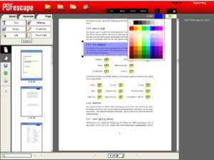 Abbildung 9: PDF-Dateien online zu kommentieren erspart das Versenden zwischen den Mitgliedern eines Teams.