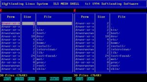 Abbildung 3: SLS gilt als die erste komplette Linux-Distribution.