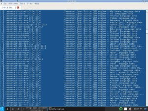 Abbildung 4: Bereits gut ausgestattet präsentieren sich die Software-Archive von Void Linux.