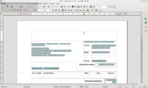 Abbildung 5: Vorlagen verwalten Sie in LibreOffice oder OpenOffice.