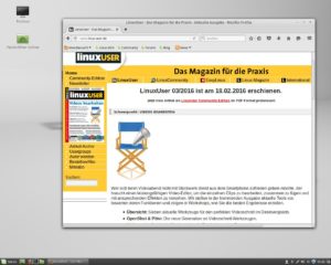 Abbildung 5: Solo liefert auf seinen Rechner unmodifizierte Distributionen aus, wie hier Linux Mint.