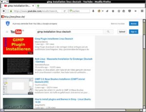 Abbildung 3: Auf YouTube finden sich zahlreiche Tutorials für die Einrichtung und Nutzung von Linux-Programmen. Hier ist auch Platz für Ihre Anleitung.