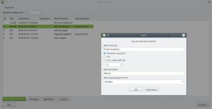 Abbildung 3: Mithilfe des Tools Snapper erstellen Sie unter OpenSuse über eine grafische Oberfläche Snapshots einer Partition.