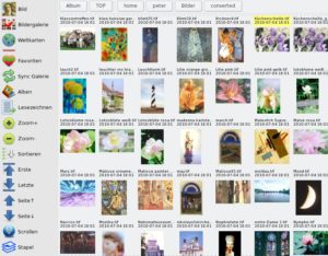 Abbildung 4: Wie Darktable startet auch Fotoxx im Dateibrowser-Modus.