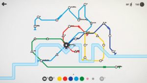 Abbildung 5: Obwohl in London nur ein Fluss die Landschaft durchschneidet, kann schon eine falsch verlegte Linie zu einem verknoteten und wenig erfolgreichen U-Bahn-Netz führen.