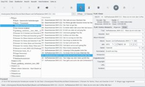 Abbildung 5: Eine solche Übereinstimmung von Dateinamen und Tags erzeugen Sie mit EasyTAG ohne viel Handarbeit.