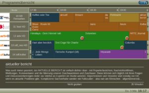 Abbildung 5: Eine elektronische Programmzeitschrift ist bei MythTV inbegriffen.