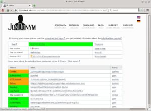 Abbildung 5: Die Webseite Ip-check.info gibt unter anderem Aufschluss darüber, mit welcher IP-Adresse Sie im Netz unterwegs sind.