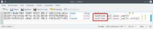 Abbildung 6: So passen Sie die Datei "/etc/fstab" an (OpenSuse).