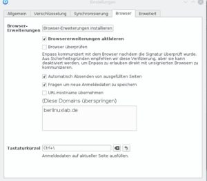 Abbildung 6: Die Browser-Plugins erleichtern den Einsatz der Software in Kombination mit Online-Diensten.