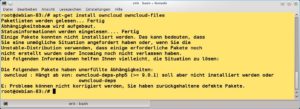 Abbildung 1: Bekannte, aber nicht behobene Probleme verhindern die Installation des neuen Owncloud-Servers unter Debian 8.3.
