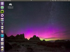 Abbildung 1: Ubuntus Standard-Desktop Unity 7 stellt die Oberfläche für Mofo.