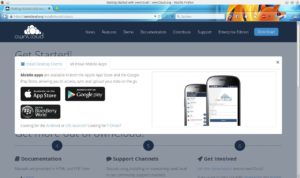 Abbildung 2: Owncloud bietet für mobile Geräte mit iOS und Android die passende Client-Software. Selbst die mittlerweile beinahe obsoleten Blackberrys berücksichtigen die Entwickler.