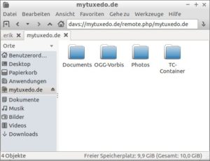 Abbildung 4: Der Cloud-Speicher ist anschließend wie ein herkömmlicher Massenspeicher in Ihr System eingebunden.