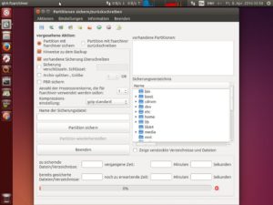 Abbildung 6: Die Live-Variante beschränkt sich auf zielführende Software und entschlackt Ubuntu.