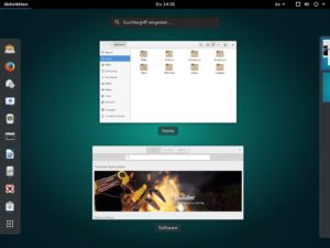 Abbildung 8: Den früheren Ubuntu-Standard-Desktop Gnome gibt es für Ubuntu 16.04 wie bisher als offizielles Flavor.