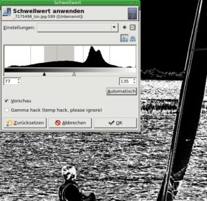 Abbildung 8: Sehr harte Übergänge für Masken erzeugt beispielsweise das Werkzeug <code srcset=