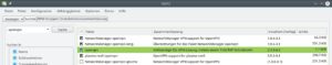 Abbildung 1: Unter OpenSuse heißt das OpenVPN-Paket "openvpn" und ist meist vorinstalliert.